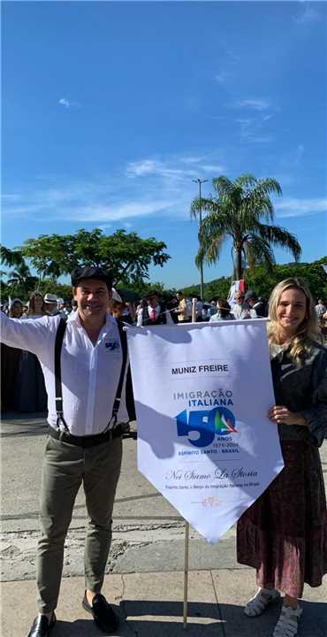 Representantes da AGAC Participam das Comemorações dos 150 Anos da Colonização Italiana no Brasil
